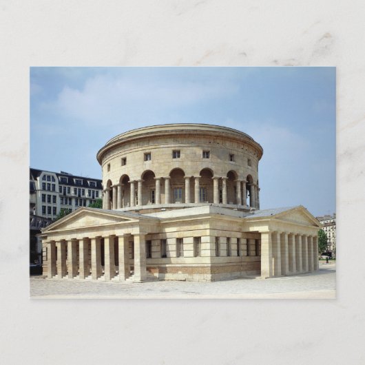 Barriere de La Villette, 1784-87 Postkarte (Vorderseite)