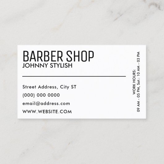 Barrierefreies Tool - Visitenkarte (Rückseite)