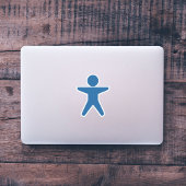 Barrierefreiheit Aufkleber