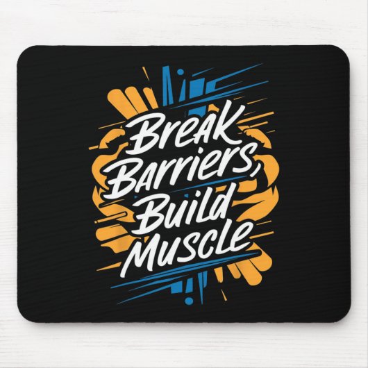 Barrieren überwinden mousepad (Vorne)