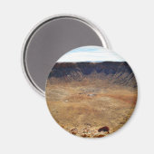 Barringer-Meteoritenkrater Magnet (Vorderseite/Rückseite)