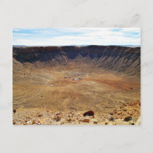Barringer-Meteoritenkrater Postkarte