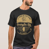 Barrington Hills Illinois Es ist, wo meine Geschic T-Shirt (Vorderseite)