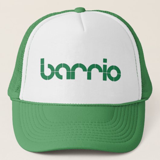 Barrio-Fernlastfahrer-Kappe Truckerkappe (Vorderseite)