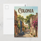 Barrio Histórico Postkarte (Vorne/Hinten)