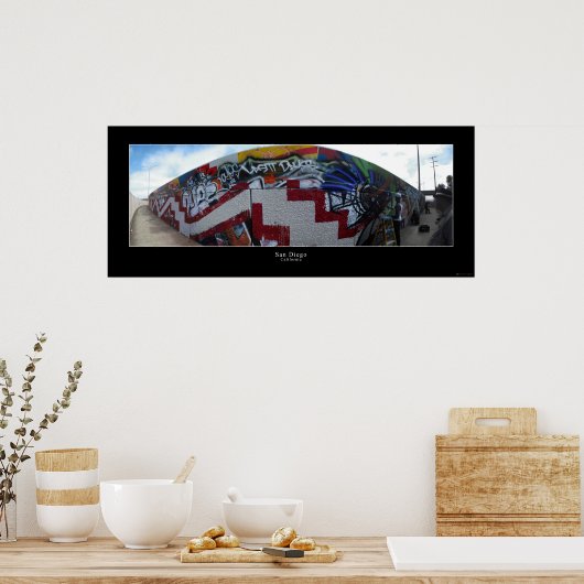 Barrio Logan Chicano Park Poster (Küche)