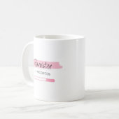 Barrister in Arbeit - Personalisiert Kaffeetasse (Vorderseite Links)