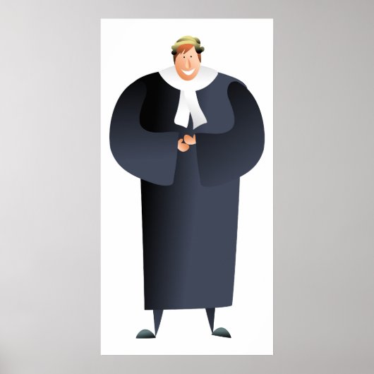 Barrister Poster (Vorne)