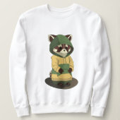Barron der Raccoon Sweatshirt (Design vorne)