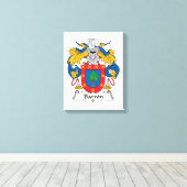 Barron Familienwappen Leinwanddruck (Insitu (Holzboden))
