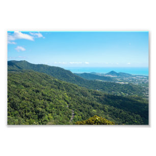 Barron Gorge Canopy und Korallensee Fotodruck