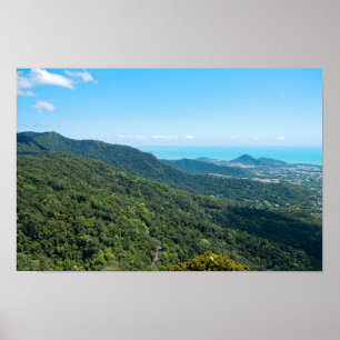 Barron Gorge Canopy und Korallensee Poster