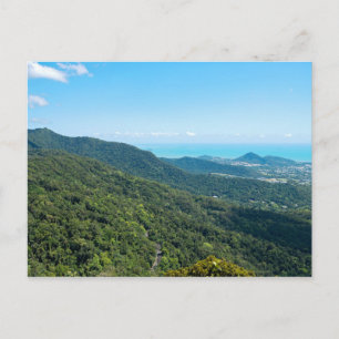 Barron Gorge-Kronendach und Korallenmeer Postkarte