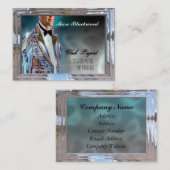 Barrone II Geschäfts-Karten-elegantes berufliches Visitenkarte (Vorne/Hinten)