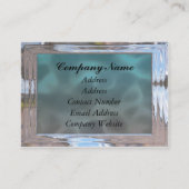 Barrone II Geschäfts-Karten-elegantes berufliches Visitenkarte (Rückseite)