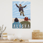 Barrow, Alaska Blanket Toss Poster (Küche)