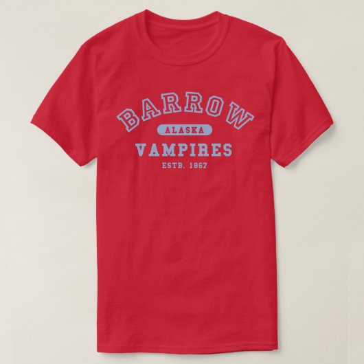 Barrow Alaska Vampires T-Shirt (Design vorne)
