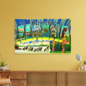 Barrow, AlaskaLarge Letter ScenesBarrow, AK Leinwanddruck (Insitu (Wohnzimmer))