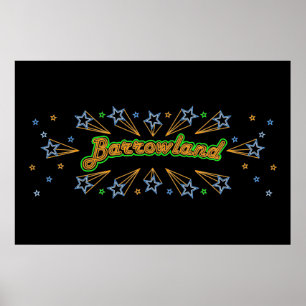 Barrowlands Ballsaal-Plakat Poster