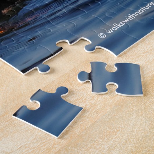 Barrow's Goldeneye Ducks im Stanley Park Seawall Puzzle (Seite)