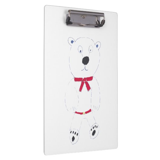 Barry Bear Clipboard Klemmbrett (Rechts)