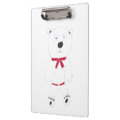 Barry Bear Clipboard Klemmbrett (Links)