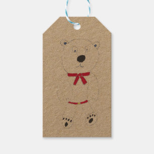 Barry Bear Gift Tags Geschenkanhänger