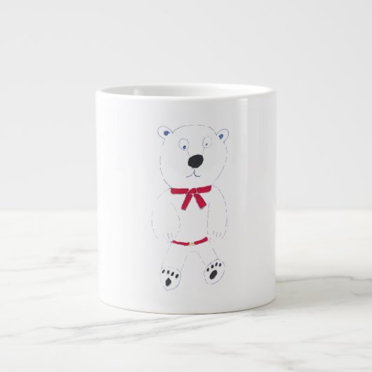 Barry Bear Große Tasse (Vorderseite)