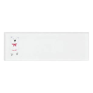 Barry Bear Name Tag Namenschild