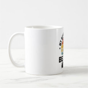Barry Collie Vintage-Sonnenuntergang Hundeliebhabe Kaffeetasse