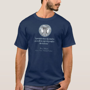 Barry Goldwater Quote (Big Government) T-Shirt