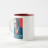 Barry Goldwater-Recht Zweifarbige Tasse (Vorderseite Links)