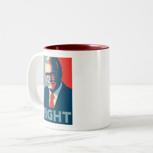 Barry Goldwater-Recht Zweifarbige Tasse (Vorderseite Links)