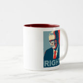 Barry Goldwater-Recht Zweifarbige Tasse (VorderseiteRechts)