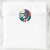 Barry Goldwater Right Runder Aufkleber (Tasche)