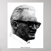 Barry Goldwater Sketch Poster (Vorne)