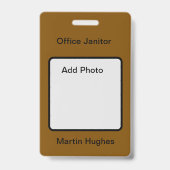 Barry I. d Abzeichen Ausweis (Rückseite)