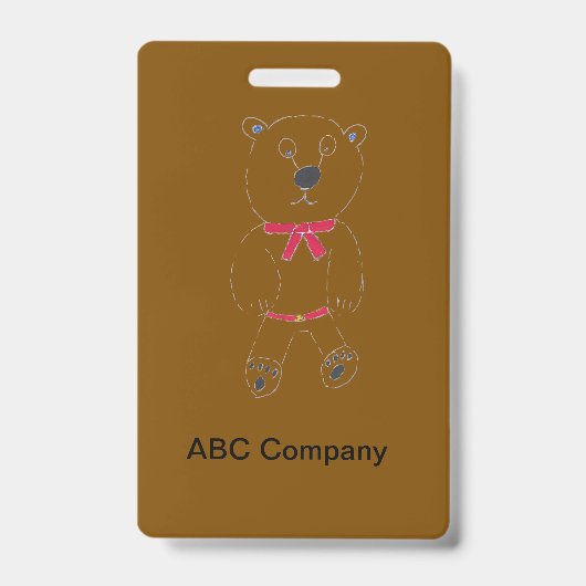 Barry I. d Abzeichen Ausweis (Vorderseite)