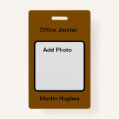 Barry I. d Abzeichen Ausweis (Rückseite)