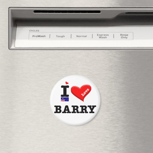 BARRY - I Liebe Magnet (In Situ (Geschirrspüler))