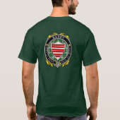 Barry Irish Shield Adult T - Shirt (Rückseite)