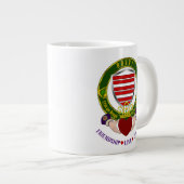 Barry Irish Shield mit Riesenkaffee-Tasse Jumbo-Tasse (Vorderseite Rechts)