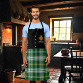 Barry Irish Shield & Tartan Personalisiert Kilt Schürze
