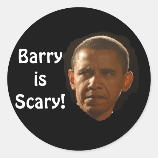 Barry ist Beängstigend! Aufkleber (Vorderseite)