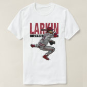 Barry Larkin Sketch T-Shirt (Design vorne)