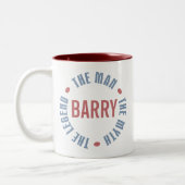 Barry-Mann-Mythos-Legende kundengerecht Zweifarbige Tasse (Links)