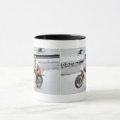 Barry Sheene 2, handgetönte Version Tasse (Zentrum)
