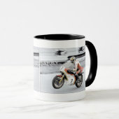 Barry Sheene 2, handgetönte Version Tasse (VorderseiteRechts)