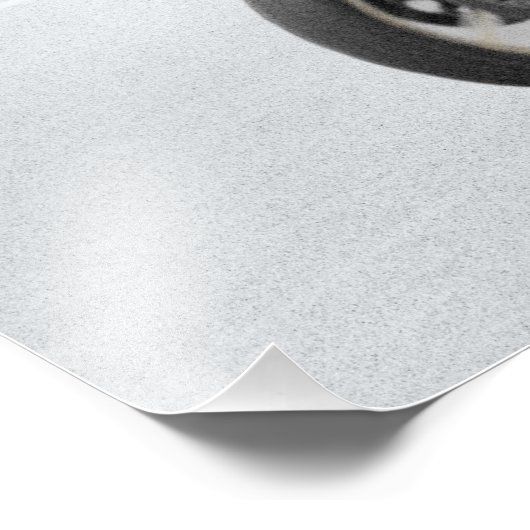 Barry Sheene Fotodruck (Ecke)