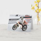 Barry Sheene Karte (Gelbe Blume)